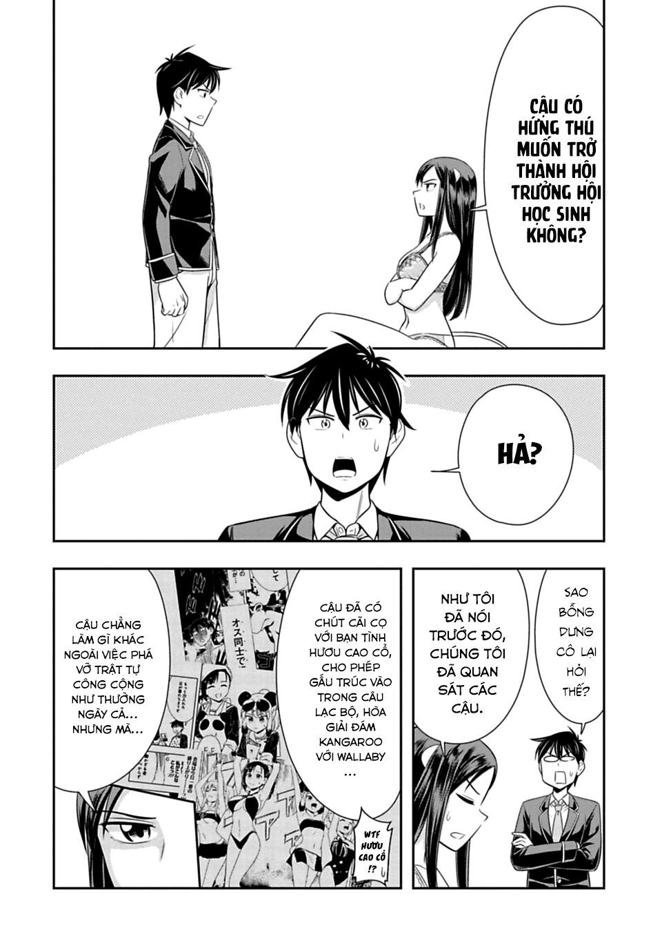 Murenase! Shiiton Gakuen Chapter 35 - 10