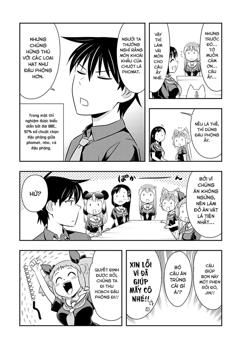 Murenase! Shiiton Gakuen Chapter 60 - 9