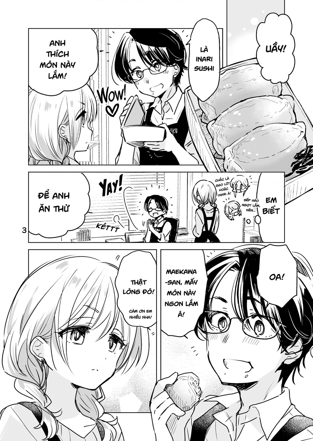 Cuộc Sống Thường Ngày Của Nhân Viên Hiệu Thuốc Sa-Chan Chapter 34 - 3