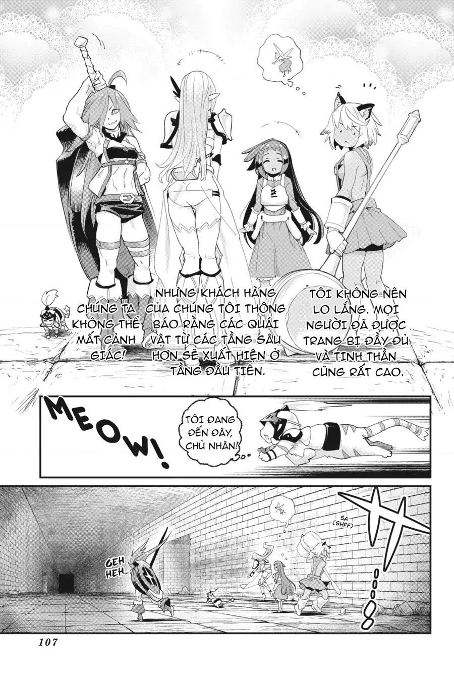 "Behemoth" Hạng S bị nhầm là mèo và trở thành hiệp sĩ (thú cưng) của nàng Elf Chapter 41 - 3