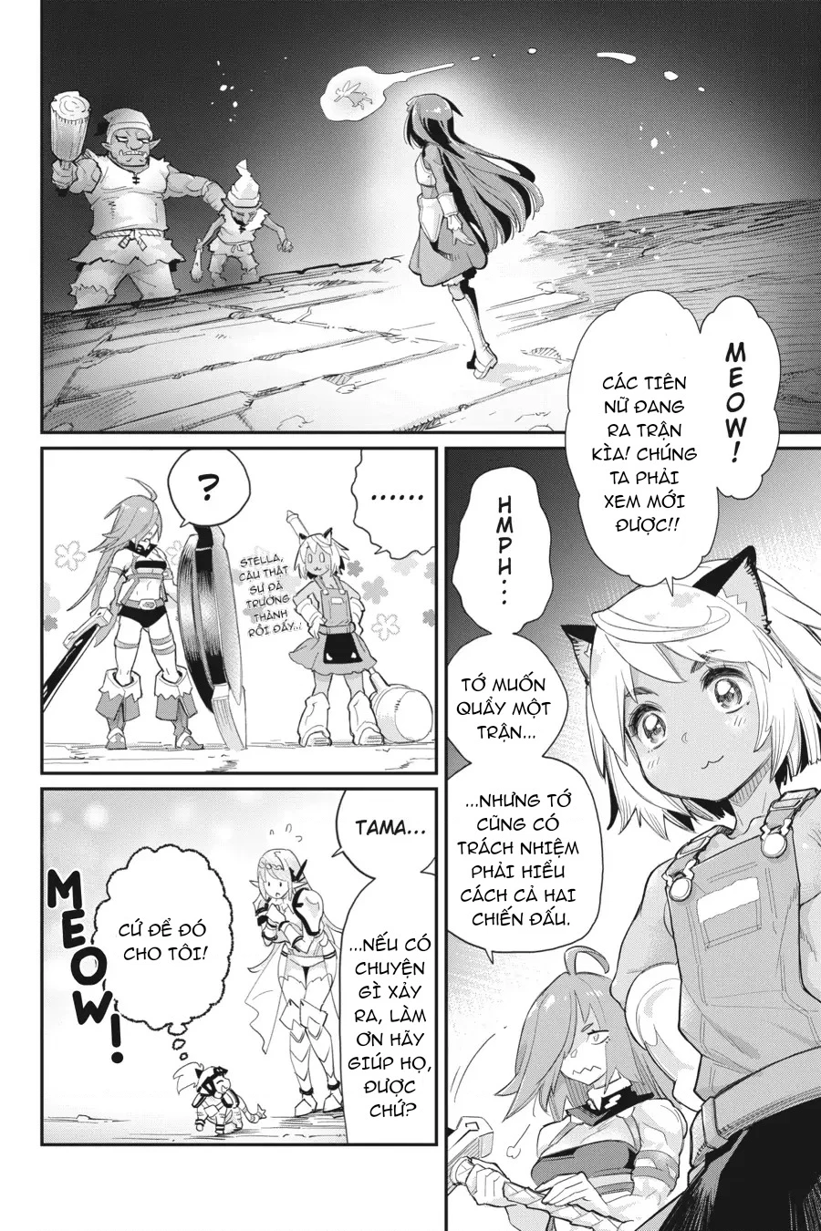 "Behemoth" Hạng S bị nhầm là mèo và trở thành hiệp sĩ (thú cưng) của nàng Elf Chapter 41 - 6