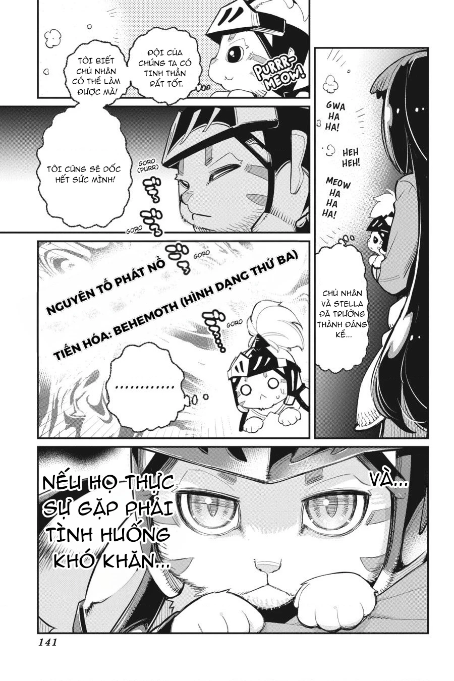 "Behemoth" Hạng S bị nhầm là mèo và trở thành hiệp sĩ (thú cưng) của nàng Elf Chapter 42 - 13