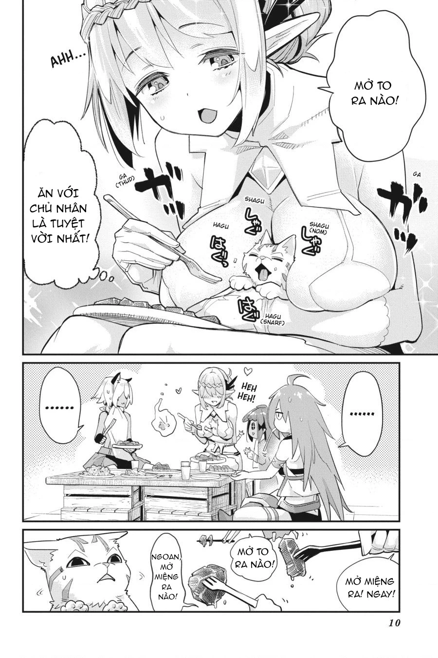 "Behemoth" Hạng S bị nhầm là mèo và trở thành hiệp sĩ (thú cưng) của nàng Elf Chapter 43 - 10