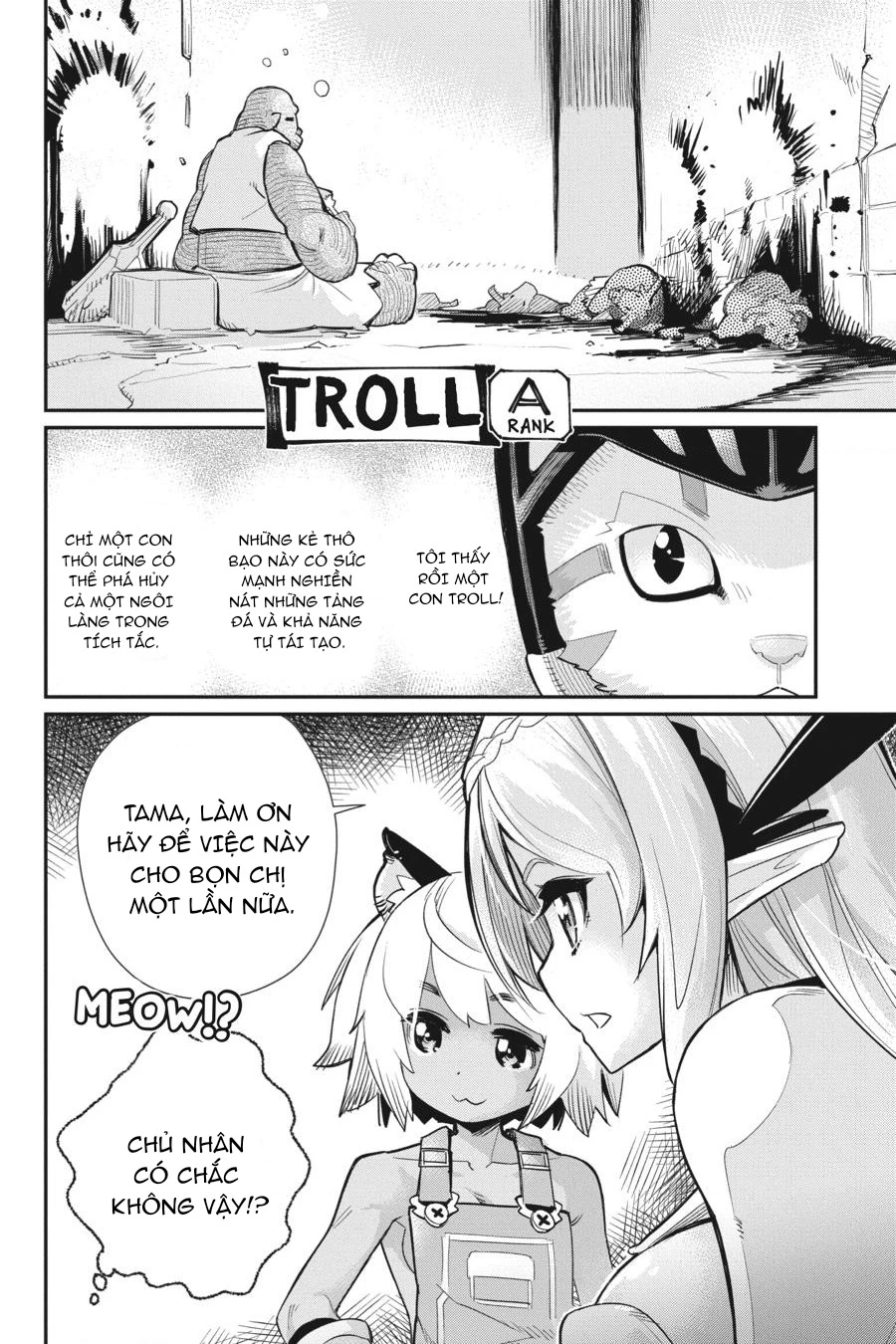 "Behemoth" Hạng S bị nhầm là mèo và trở thành hiệp sĩ (thú cưng) của nàng Elf Chapter 43 - 14