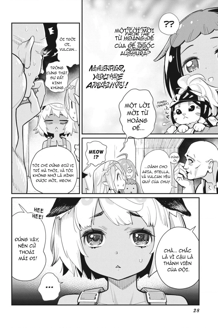 "Behemoth" Hạng S bị nhầm là mèo và trở thành hiệp sĩ (thú cưng) của nàng Elf Chapter 43 - 28