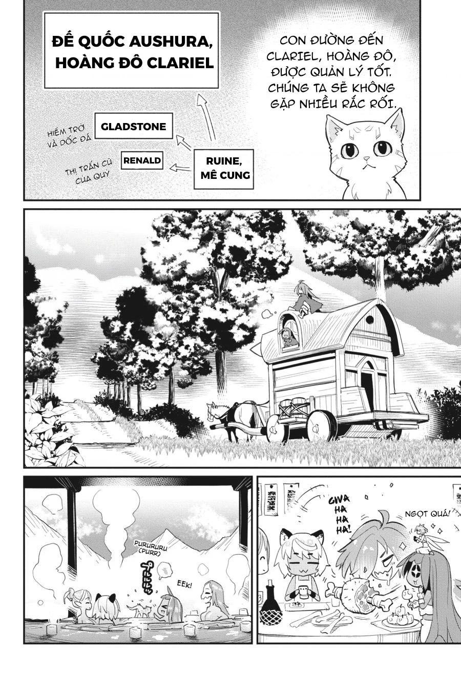 "Behemoth" Hạng S bị nhầm là mèo và trở thành hiệp sĩ (thú cưng) của nàng Elf Chapter 44 - 4