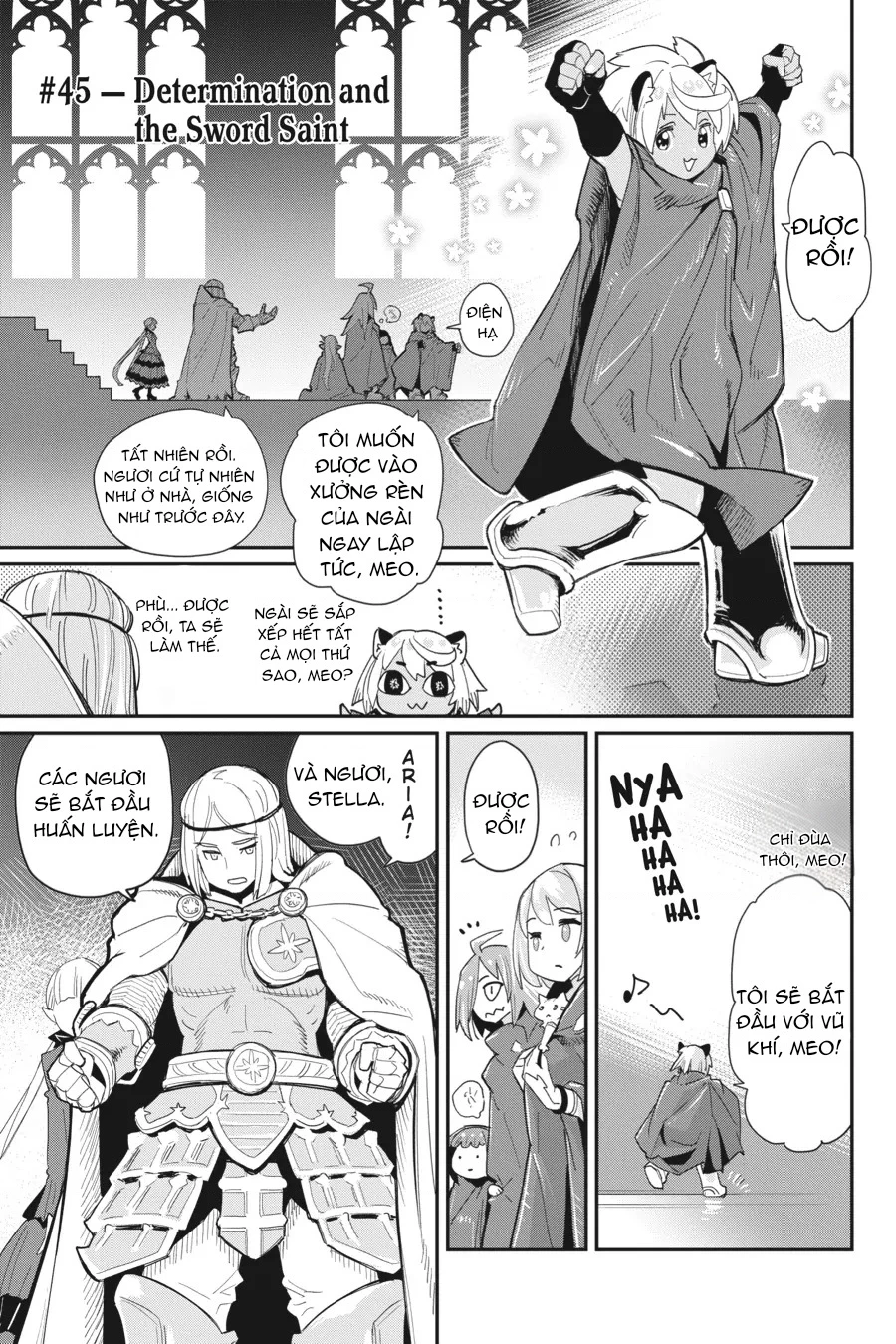 "Behemoth" Hạng S bị nhầm là mèo và trở thành hiệp sĩ (thú cưng) của nàng Elf Chapter 45 - 3