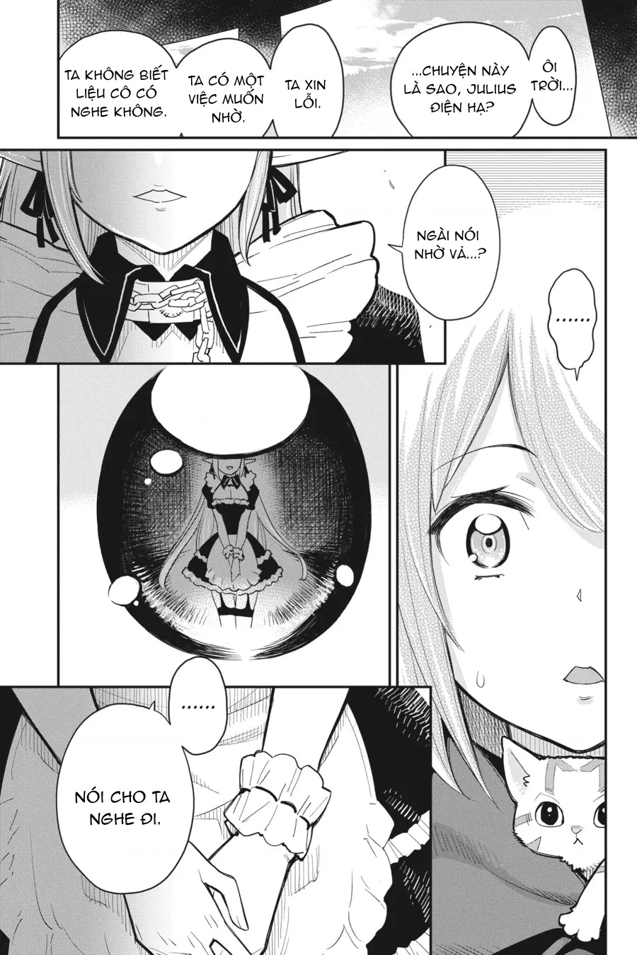 "Behemoth" Hạng S bị nhầm là mèo và trở thành hiệp sĩ (thú cưng) của nàng Elf Chapter 45 - 9