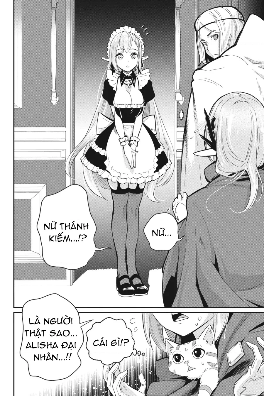 "Behemoth" Hạng S bị nhầm là mèo và trở thành hiệp sĩ (thú cưng) của nàng Elf Chapter 45 - 10