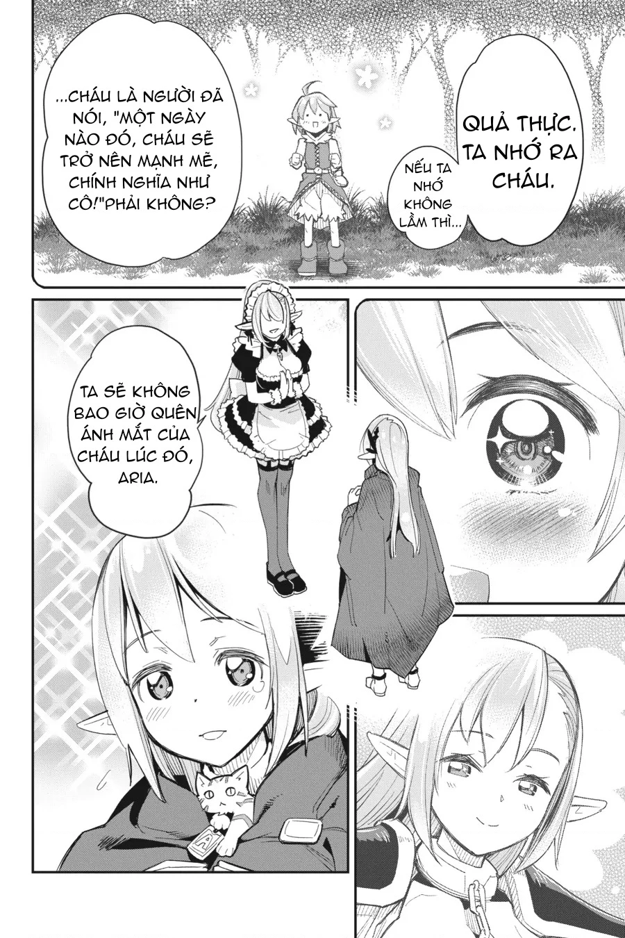 "Behemoth" Hạng S bị nhầm là mèo và trở thành hiệp sĩ (thú cưng) của nàng Elf Chapter 45 - 12