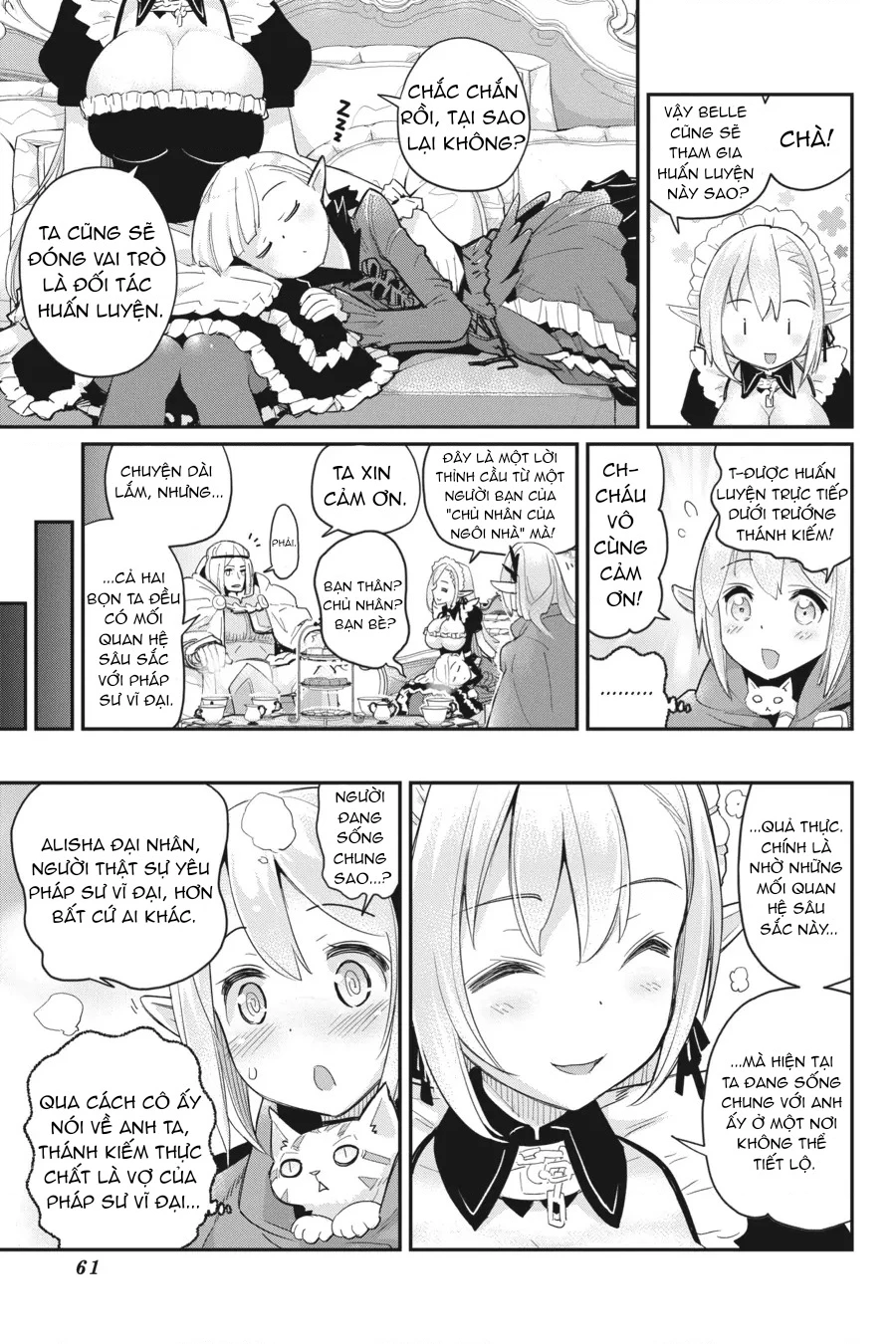 "Behemoth" Hạng S bị nhầm là mèo và trở thành hiệp sĩ (thú cưng) của nàng Elf Chapter 45 - 15