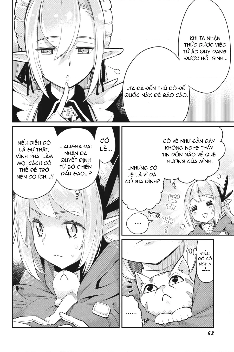 "Behemoth" Hạng S bị nhầm là mèo và trở thành hiệp sĩ (thú cưng) của nàng Elf Chapter 45 - 16