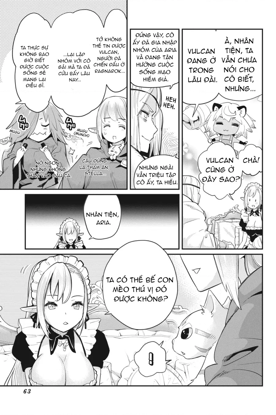 "Behemoth" Hạng S bị nhầm là mèo và trở thành hiệp sĩ (thú cưng) của nàng Elf Chapter 45 - 17