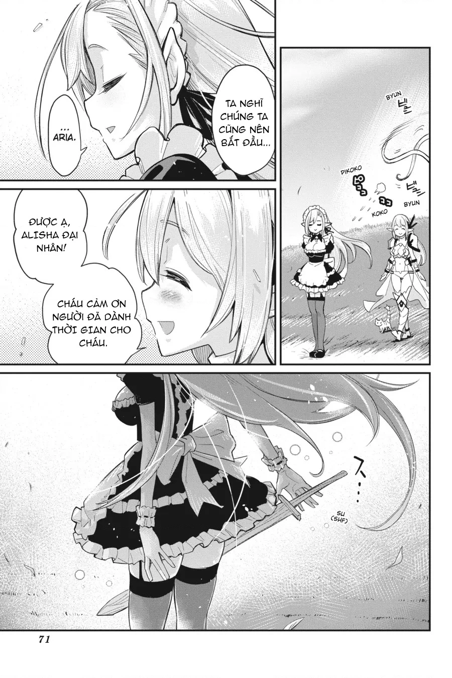 "Behemoth" Hạng S bị nhầm là mèo và trở thành hiệp sĩ (thú cưng) của nàng Elf Chapter 45 - 23