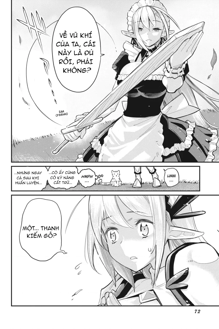 "Behemoth" Hạng S bị nhầm là mèo và trở thành hiệp sĩ (thú cưng) của nàng Elf Chapter 45 - 24