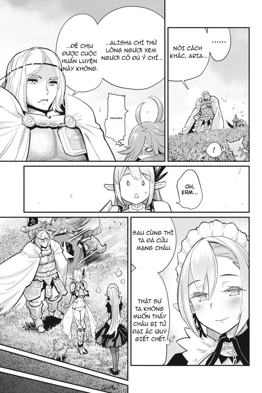 "Behemoth" Hạng S bị nhầm là mèo và trở thành hiệp sĩ (thú cưng) của nàng Elf Chapter 46 - 12