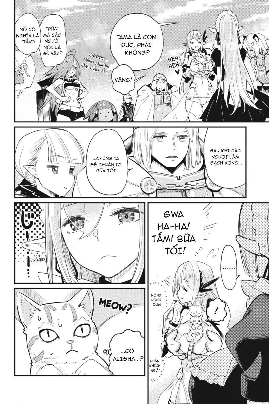 "Behemoth" Hạng S bị nhầm là mèo và trở thành hiệp sĩ (thú cưng) của nàng Elf Chapter 47 - 10