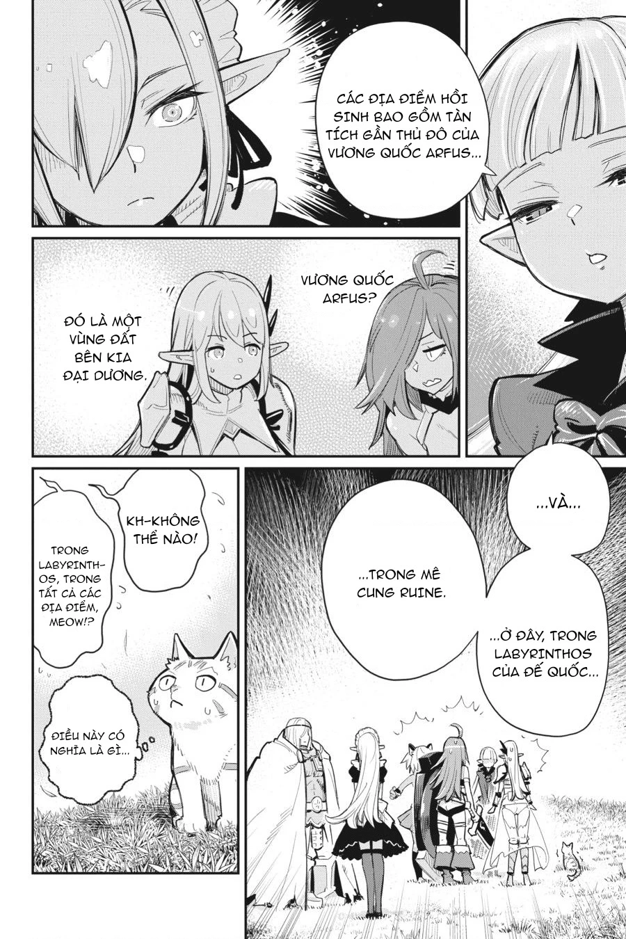 "Behemoth" Hạng S bị nhầm là mèo và trở thành hiệp sĩ (thú cưng) của nàng Elf Chapter 48 - 6