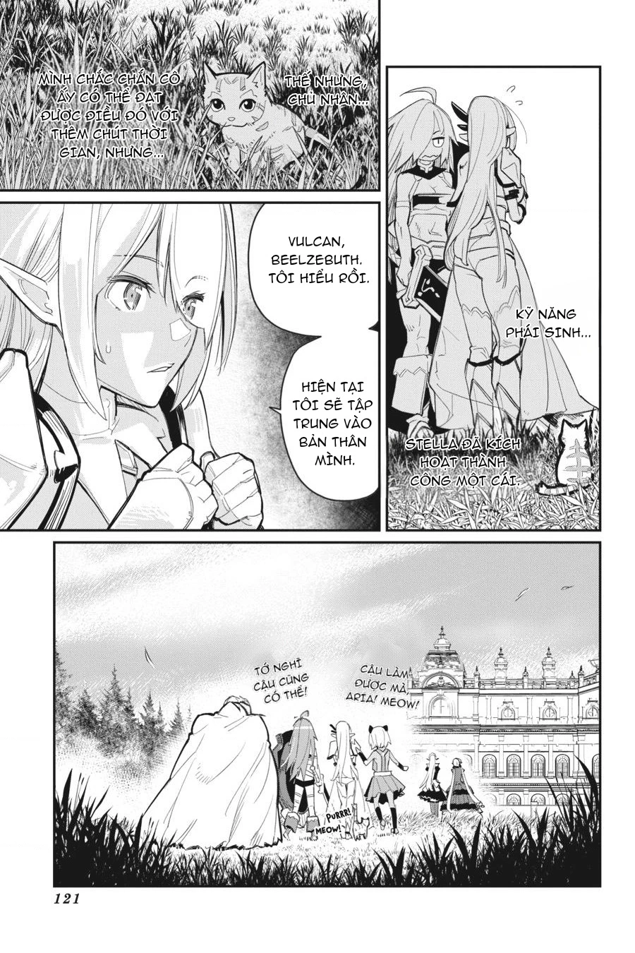 "Behemoth" Hạng S bị nhầm là mèo và trở thành hiệp sĩ (thú cưng) của nàng Elf Chapter 48 - 9