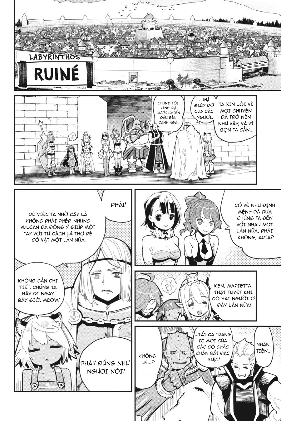 "Behemoth" Hạng S bị nhầm là mèo và trở thành hiệp sĩ (thú cưng) của nàng Elf Chapter 48 - 10