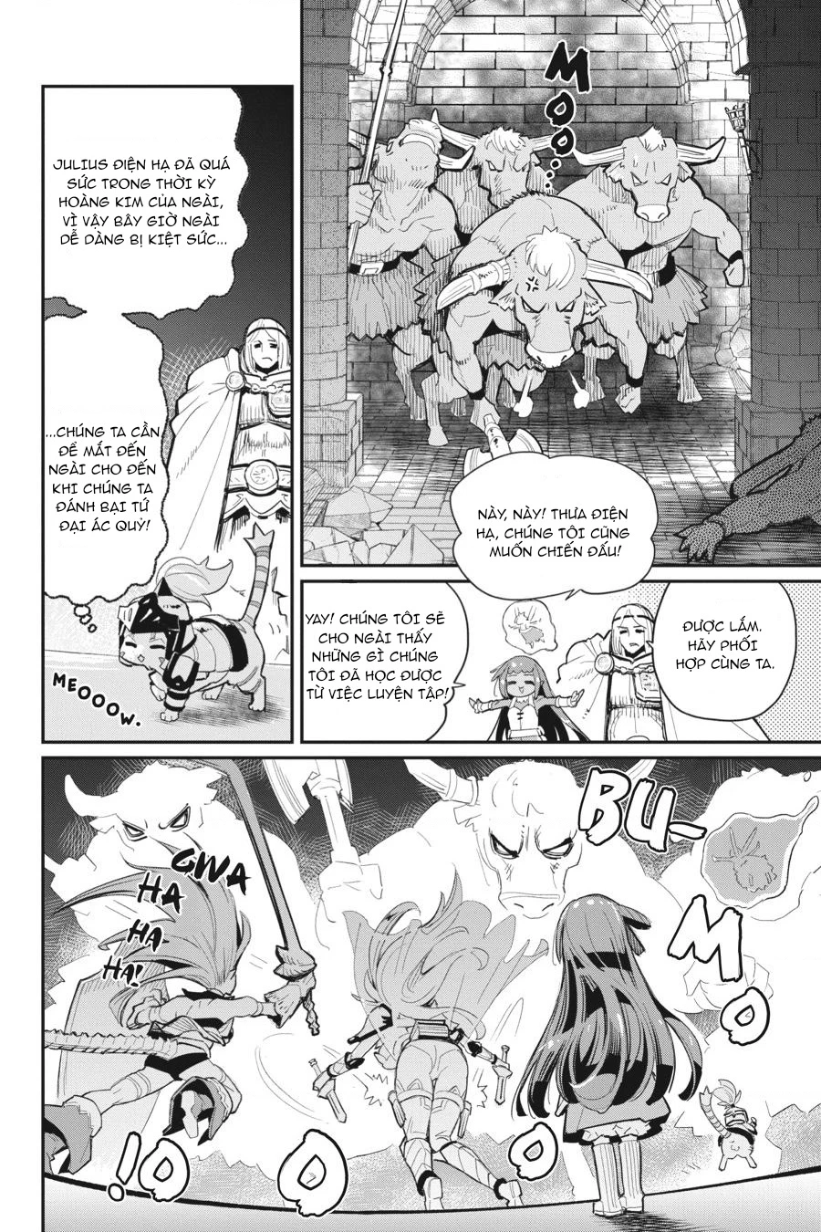 "Behemoth" Hạng S bị nhầm là mèo và trở thành hiệp sĩ (thú cưng) của nàng Elf Chapter 48 - 16