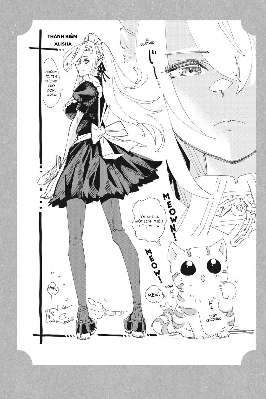 "Behemoth" Hạng S bị nhầm là mèo và trở thành hiệp sĩ (thú cưng) của nàng Elf Chapter 48.5 - 13