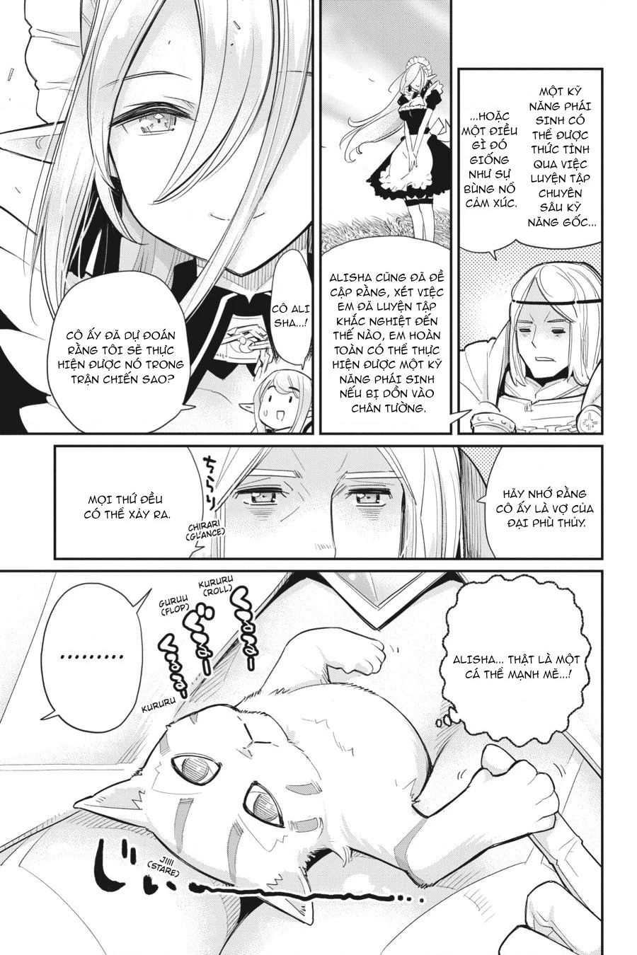 "Behemoth" Hạng S bị nhầm là mèo và trở thành hiệp sĩ (thú cưng) của nàng Elf Chapter 52 - 5