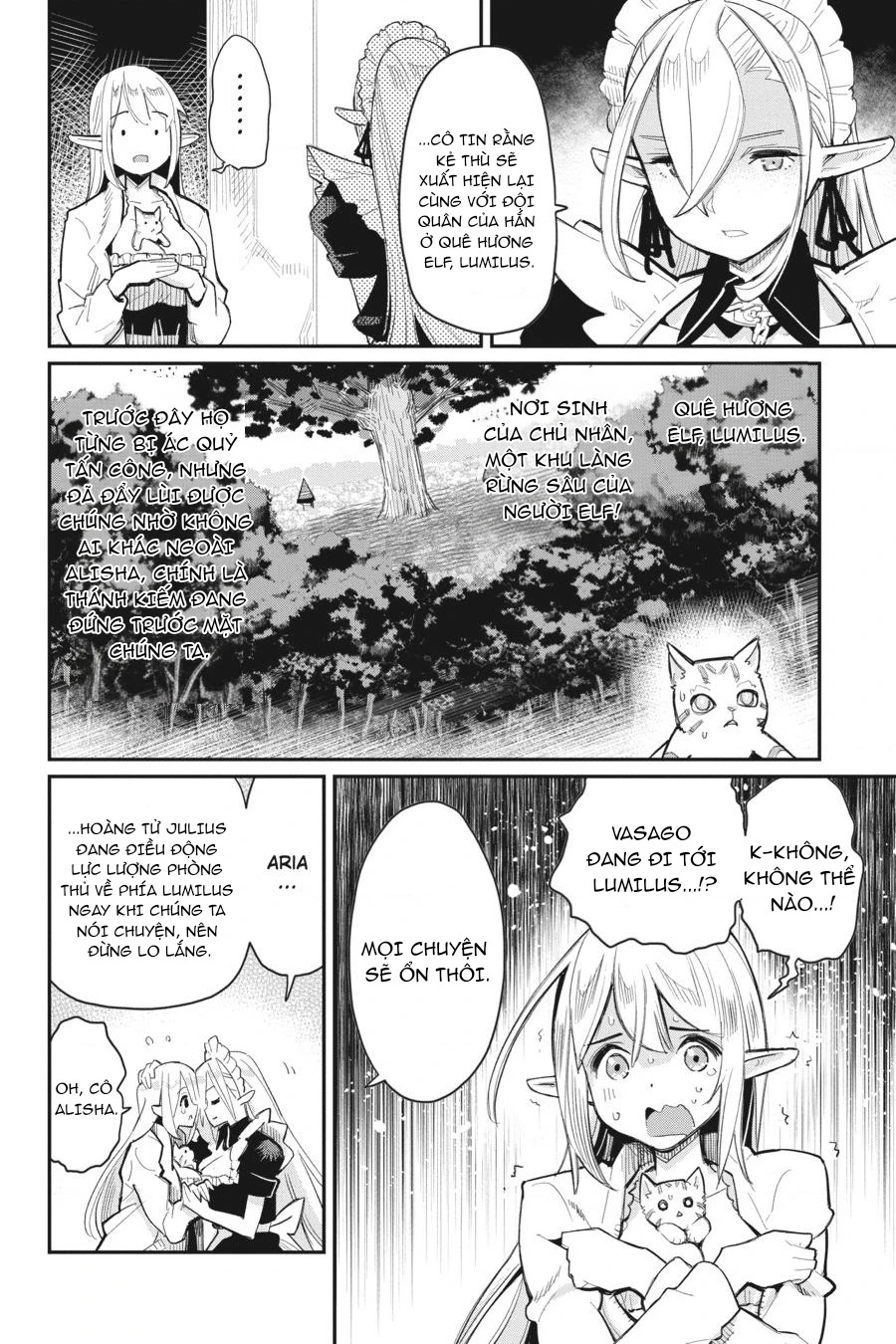 "Behemoth" Hạng S bị nhầm là mèo và trở thành hiệp sĩ (thú cưng) của nàng Elf Chapter 53 - 6