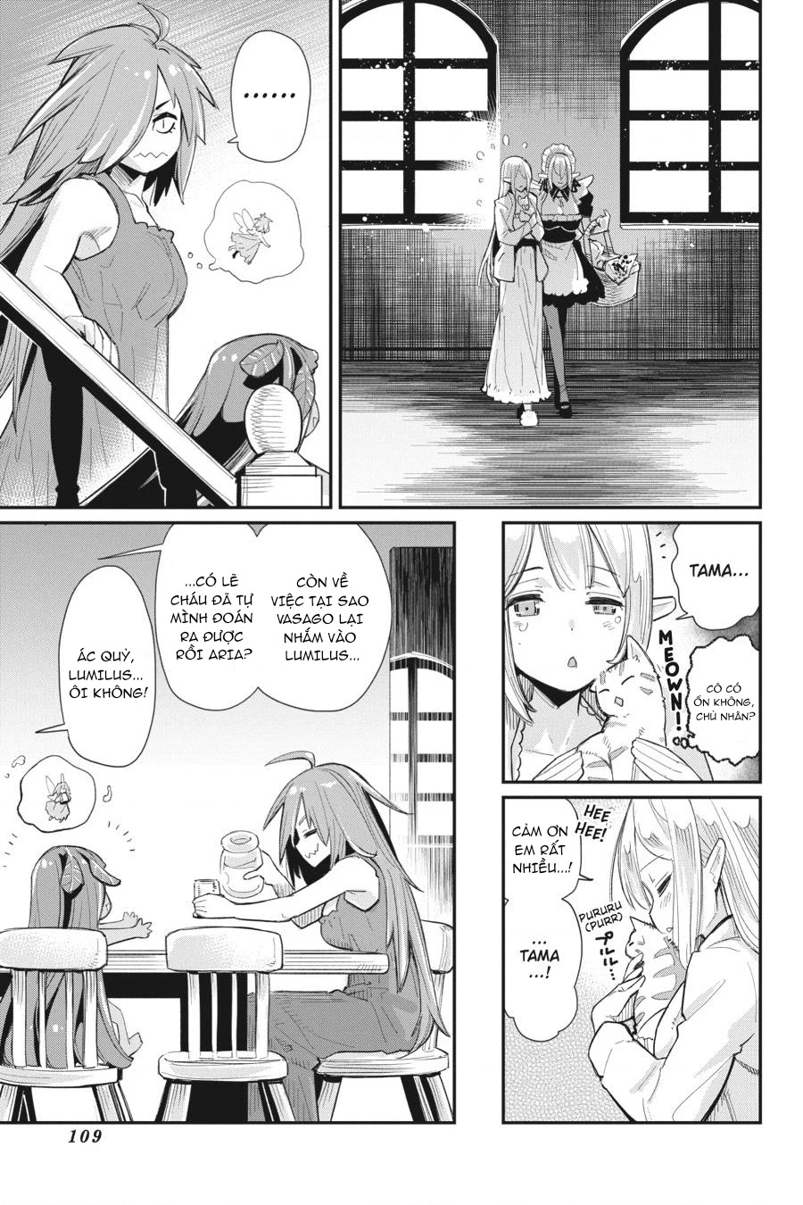 "Behemoth" Hạng S bị nhầm là mèo và trở thành hiệp sĩ (thú cưng) của nàng Elf Chapter 53 - 7