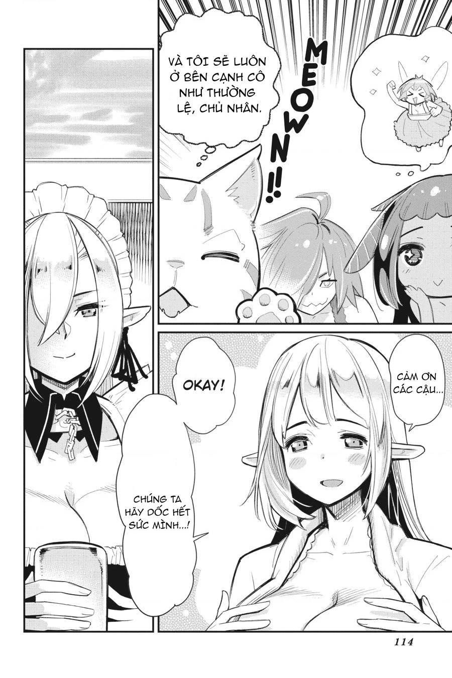 "Behemoth" Hạng S bị nhầm là mèo và trở thành hiệp sĩ (thú cưng) của nàng Elf Chapter 53 - 12