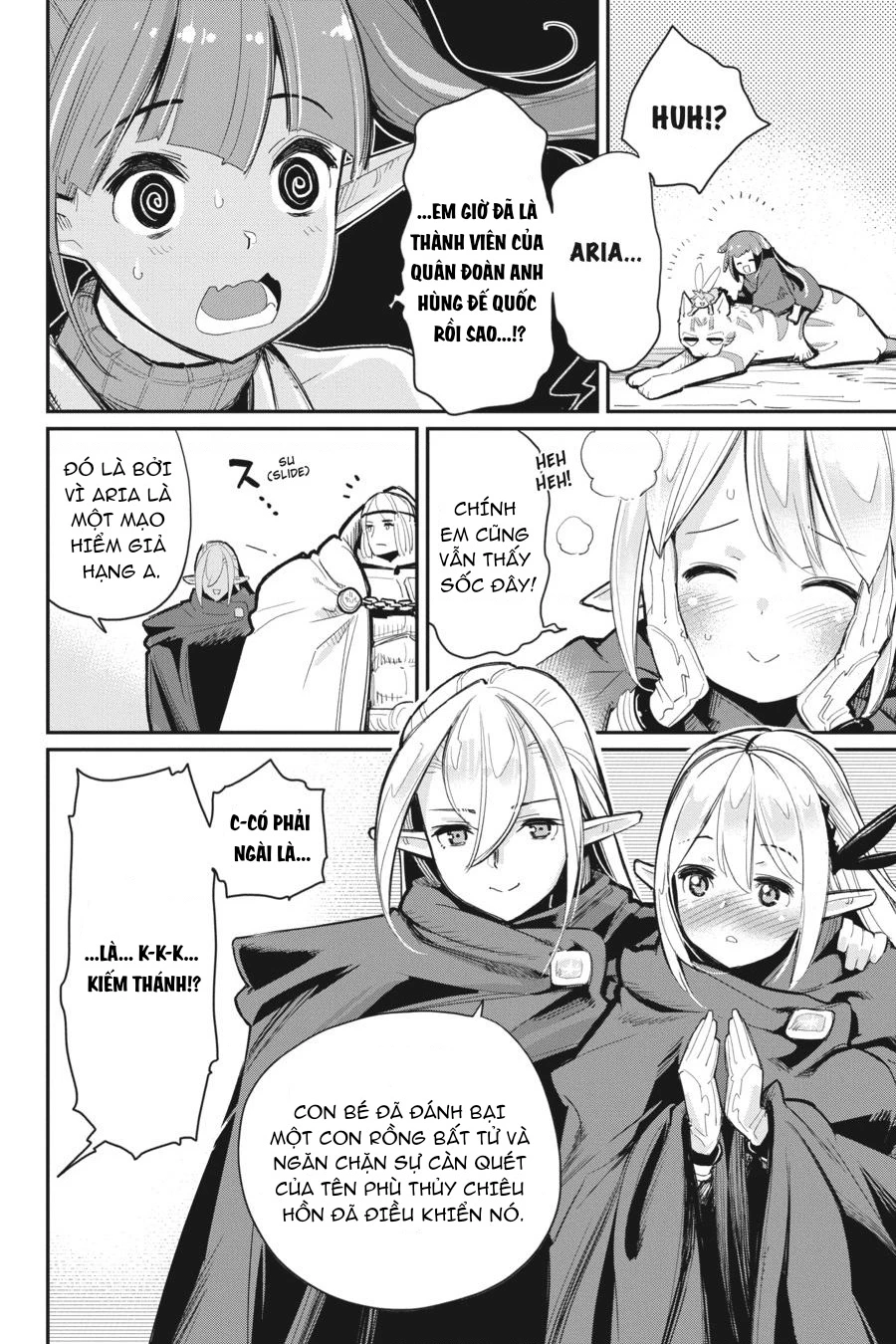 "Behemoth" Hạng S bị nhầm là mèo và trở thành hiệp sĩ (thú cưng) của nàng Elf Chapter 54 - 13