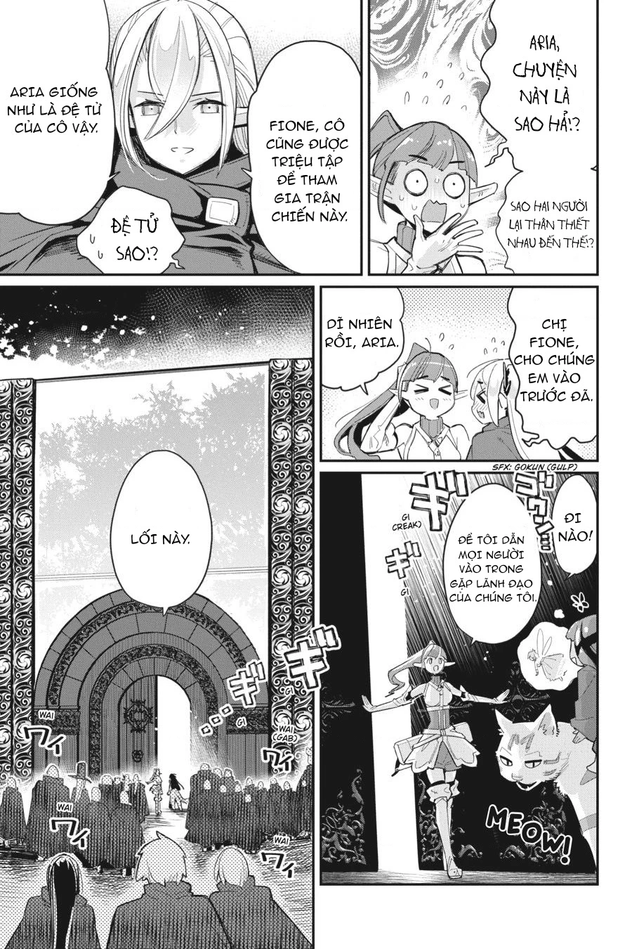 "Behemoth" Hạng S bị nhầm là mèo và trở thành hiệp sĩ (thú cưng) của nàng Elf Chapter 54 - 14