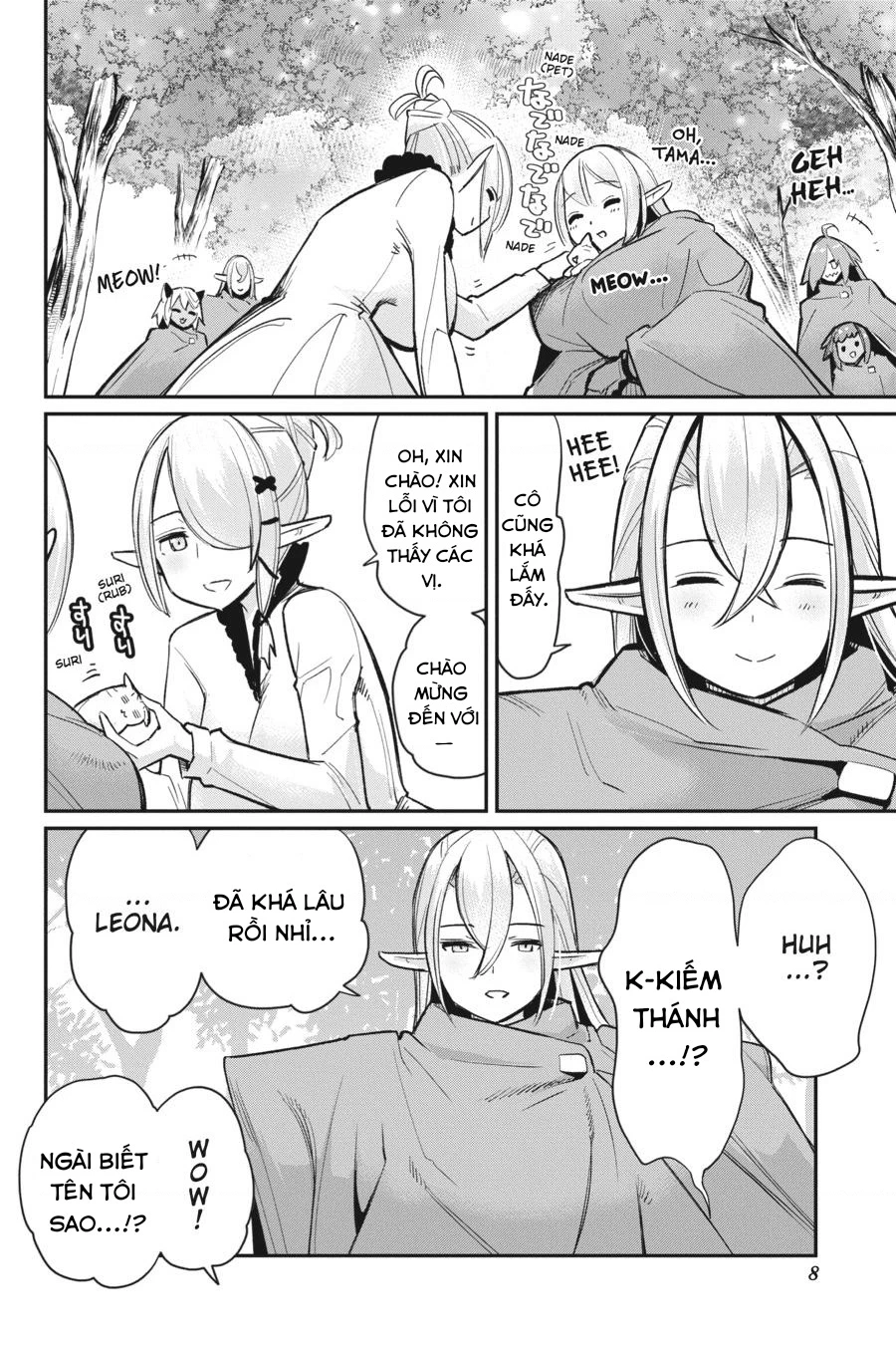 "Behemoth" Hạng S bị nhầm là mèo và trở thành hiệp sĩ (thú cưng) của nàng Elf Chapter 55 - 8