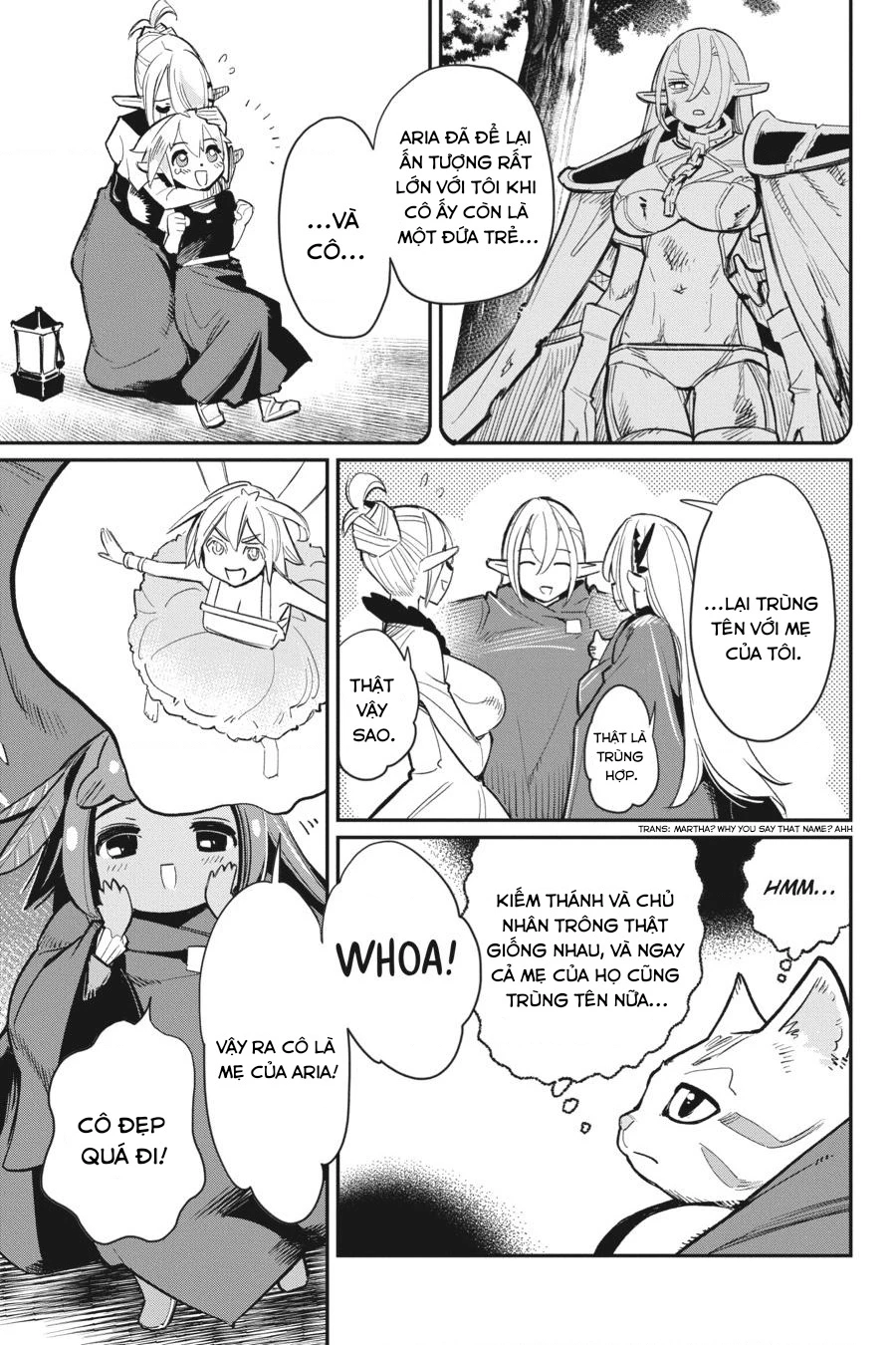 "Behemoth" Hạng S bị nhầm là mèo và trở thành hiệp sĩ (thú cưng) của nàng Elf Chapter 55 - 9