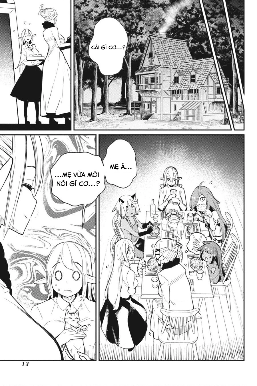 "Behemoth" Hạng S bị nhầm là mèo và trở thành hiệp sĩ (thú cưng) của nàng Elf Chapter 55 - 13