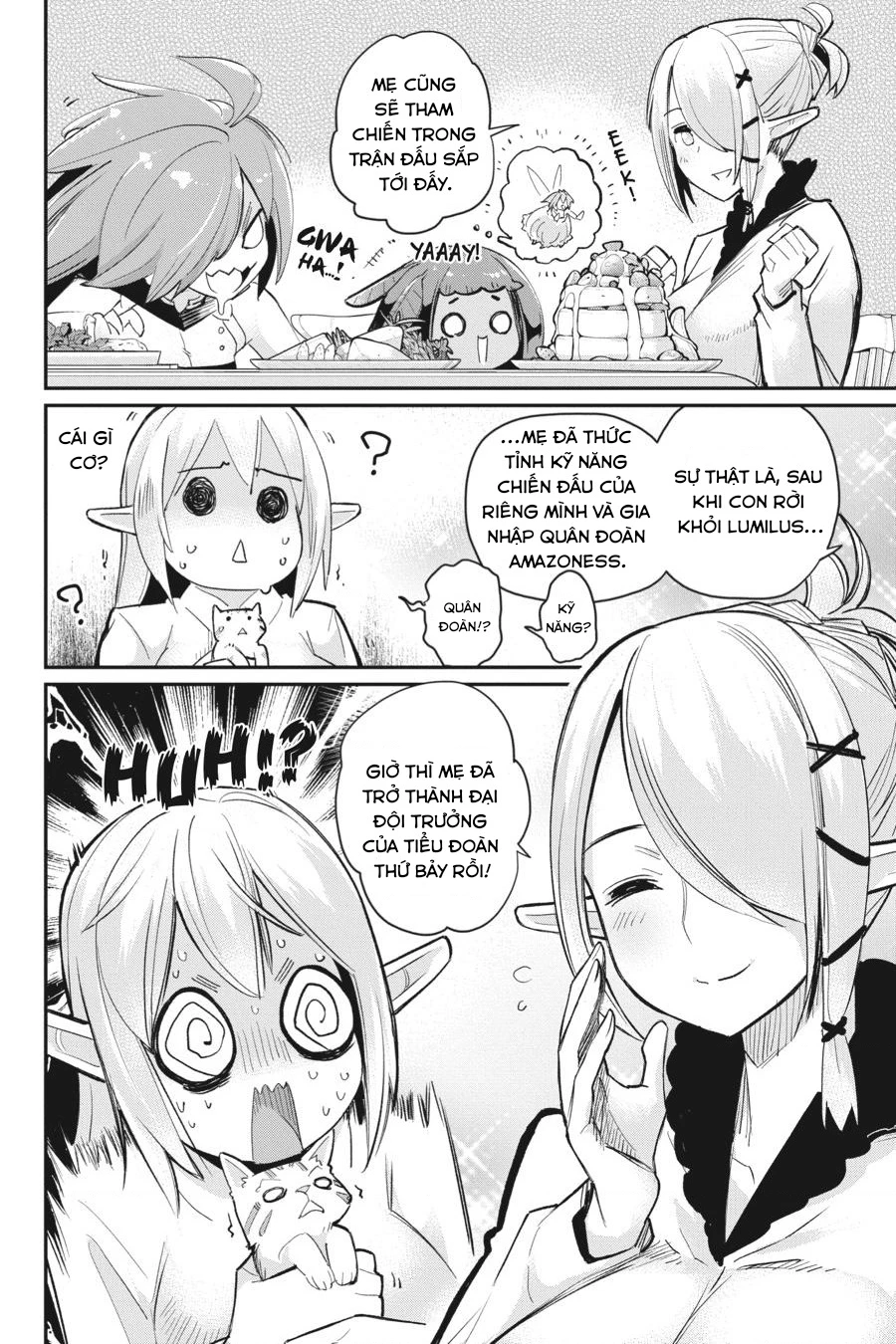 "Behemoth" Hạng S bị nhầm là mèo và trở thành hiệp sĩ (thú cưng) của nàng Elf Chapter 55 - 14