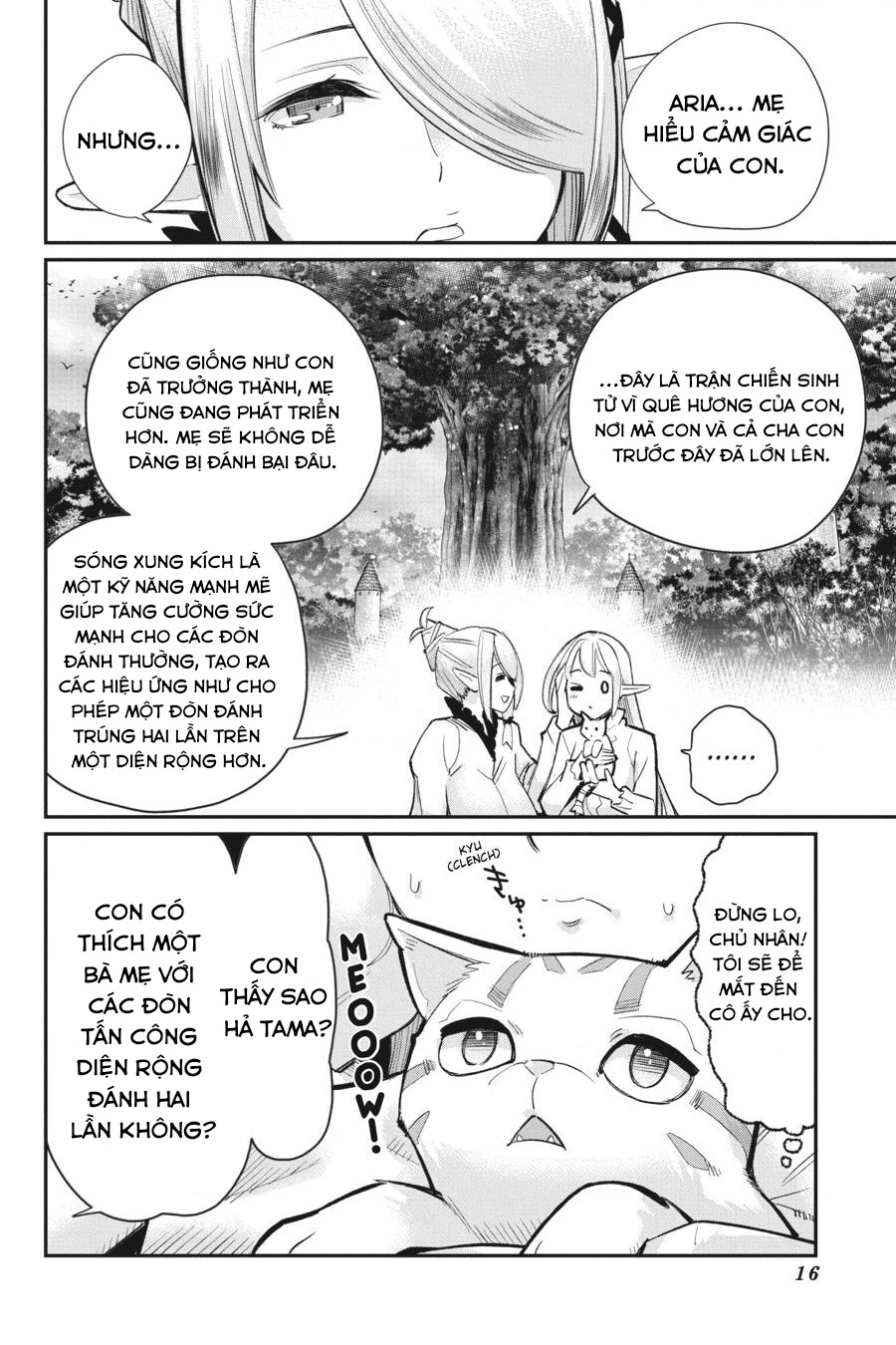 "Behemoth" Hạng S bị nhầm là mèo và trở thành hiệp sĩ (thú cưng) của nàng Elf Chapter 55 - 16