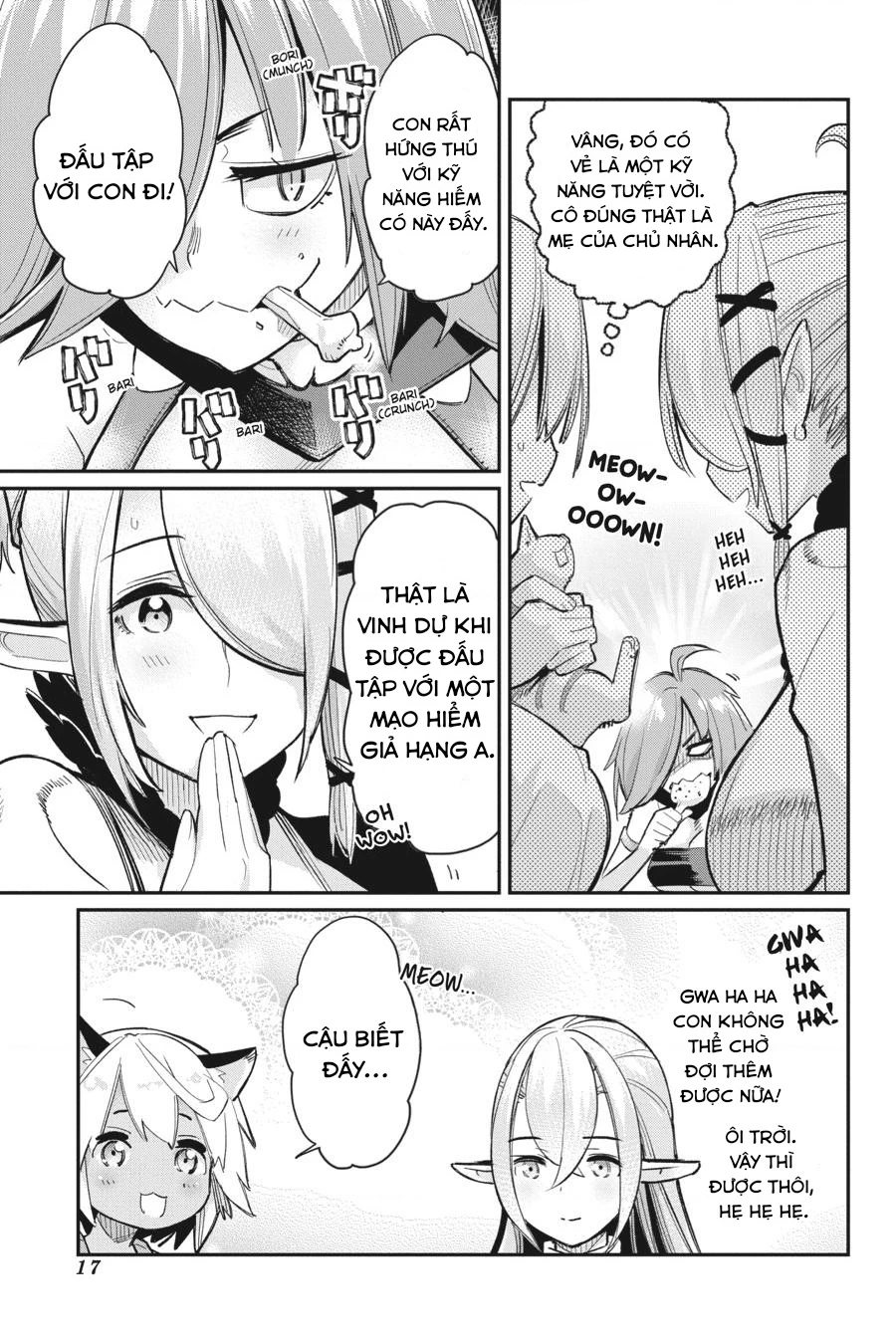 "Behemoth" Hạng S bị nhầm là mèo và trở thành hiệp sĩ (thú cưng) của nàng Elf Chapter 55 - 17