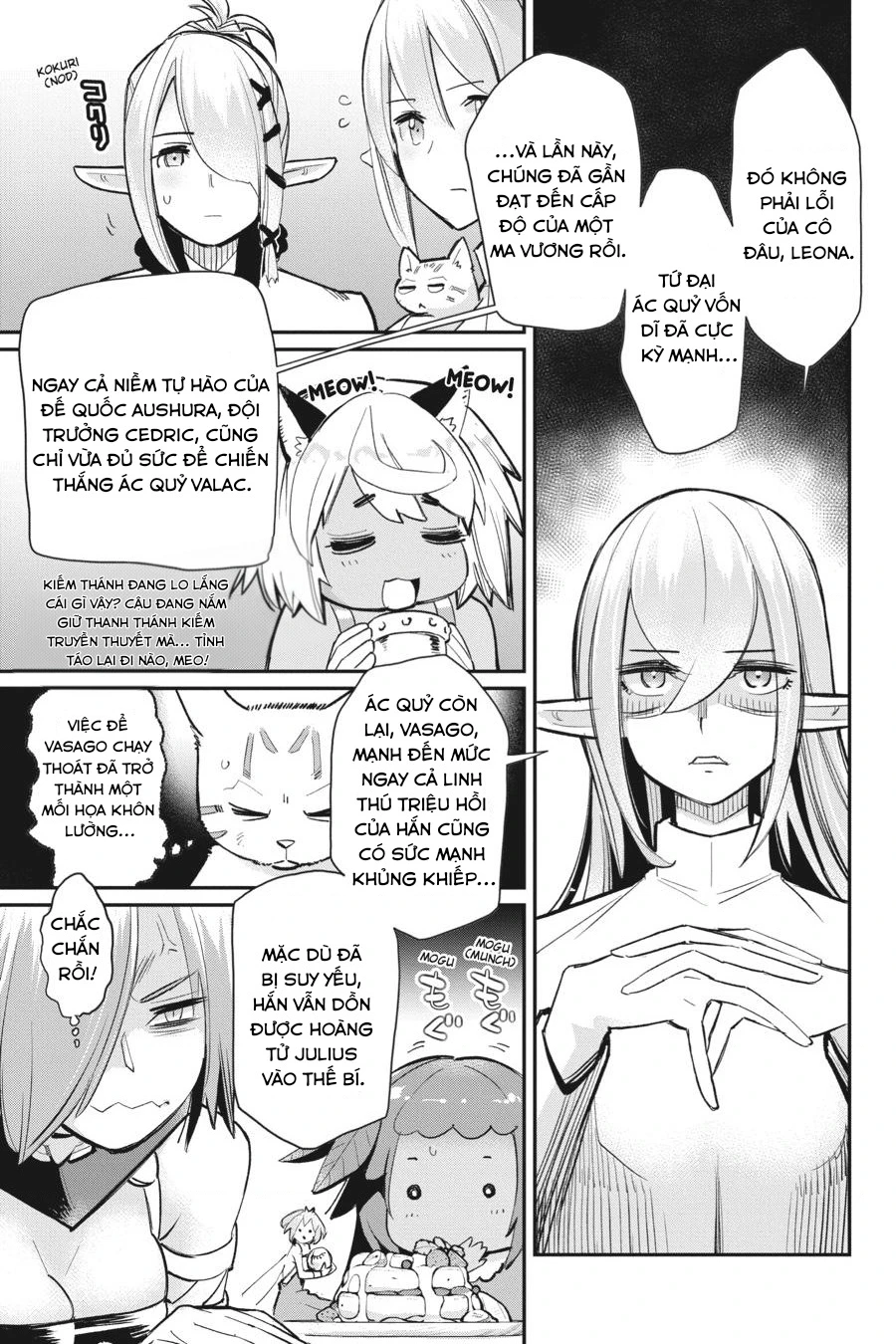 "Behemoth" Hạng S bị nhầm là mèo và trở thành hiệp sĩ (thú cưng) của nàng Elf Chapter 55 - 19