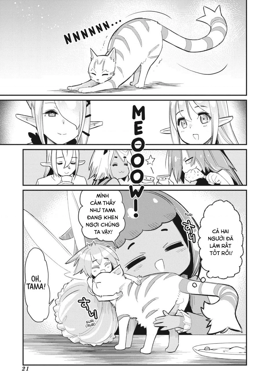 "Behemoth" Hạng S bị nhầm là mèo và trở thành hiệp sĩ (thú cưng) của nàng Elf Chapter 55 - 21