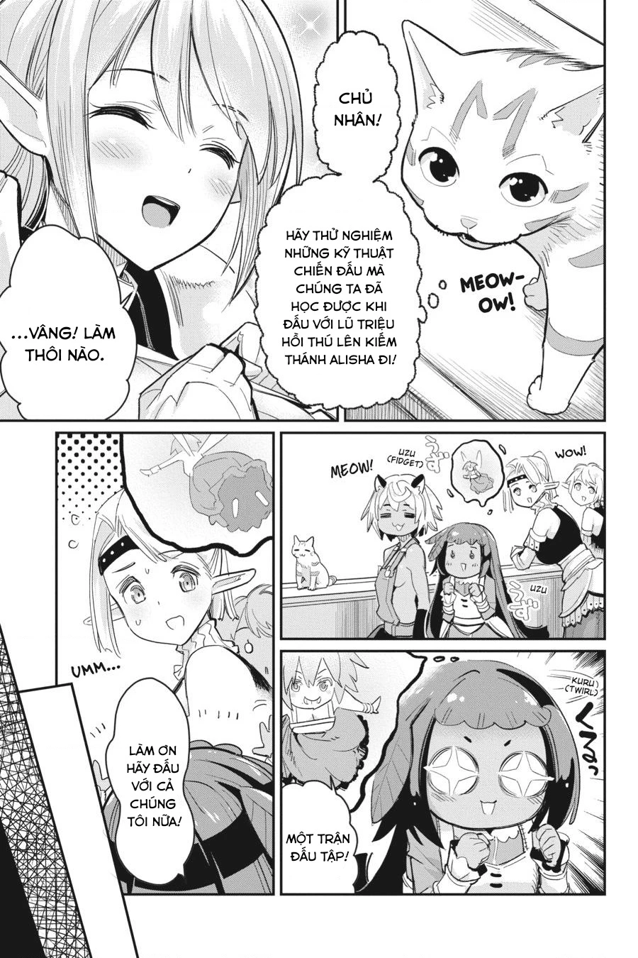 "Behemoth" Hạng S bị nhầm là mèo và trở thành hiệp sĩ (thú cưng) của nàng Elf Chapter 56 - 19