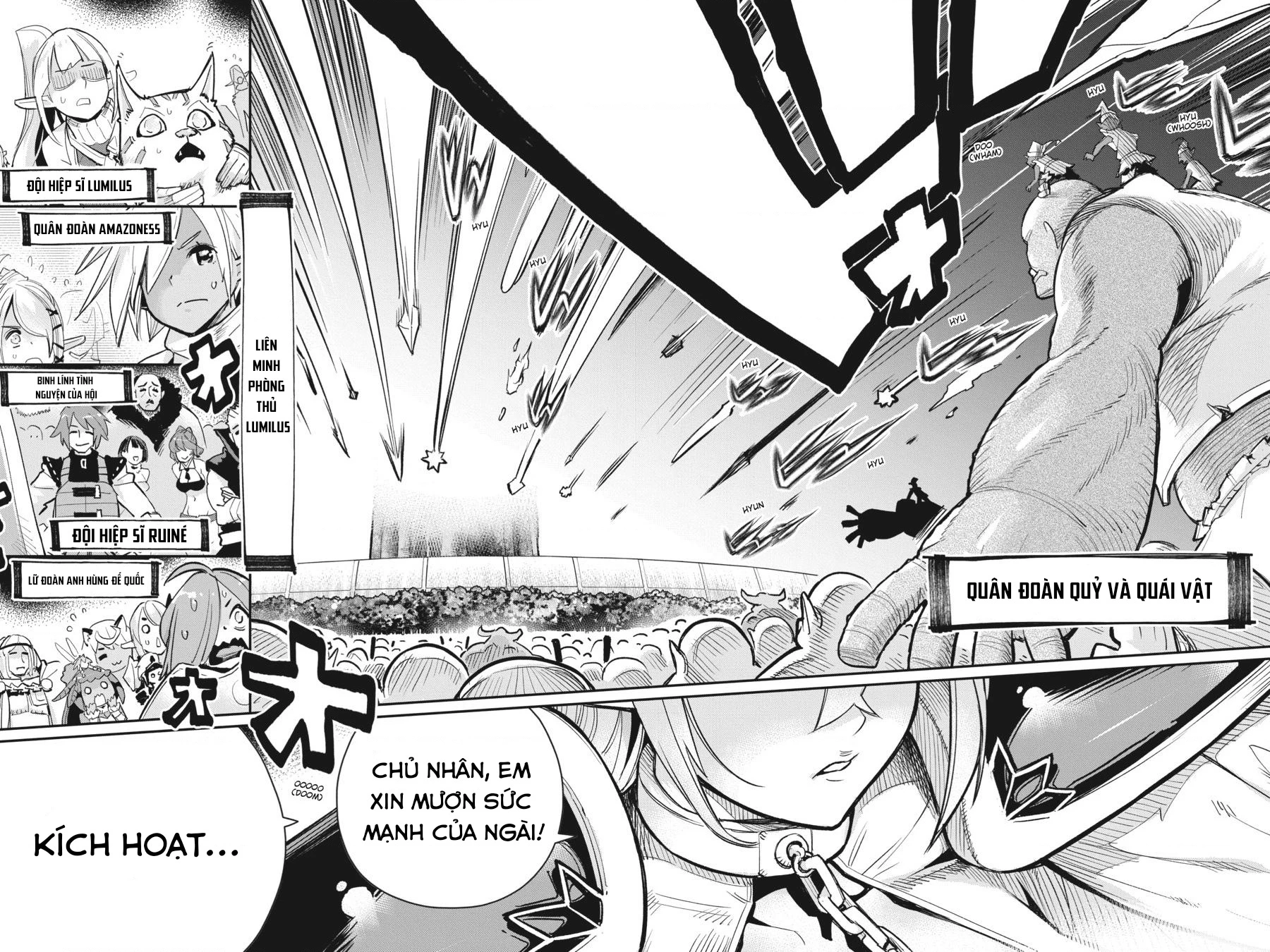 "Behemoth" Hạng S bị nhầm là mèo và trở thành hiệp sĩ (thú cưng) của nàng Elf Chapter 57 - 3