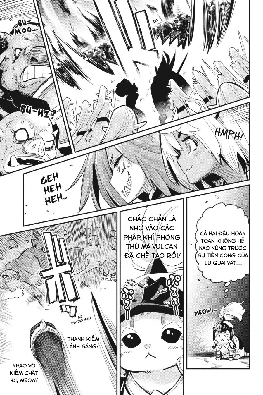 "Behemoth" Hạng S bị nhầm là mèo và trở thành hiệp sĩ (thú cưng) của nàng Elf Chapter 57 - 10