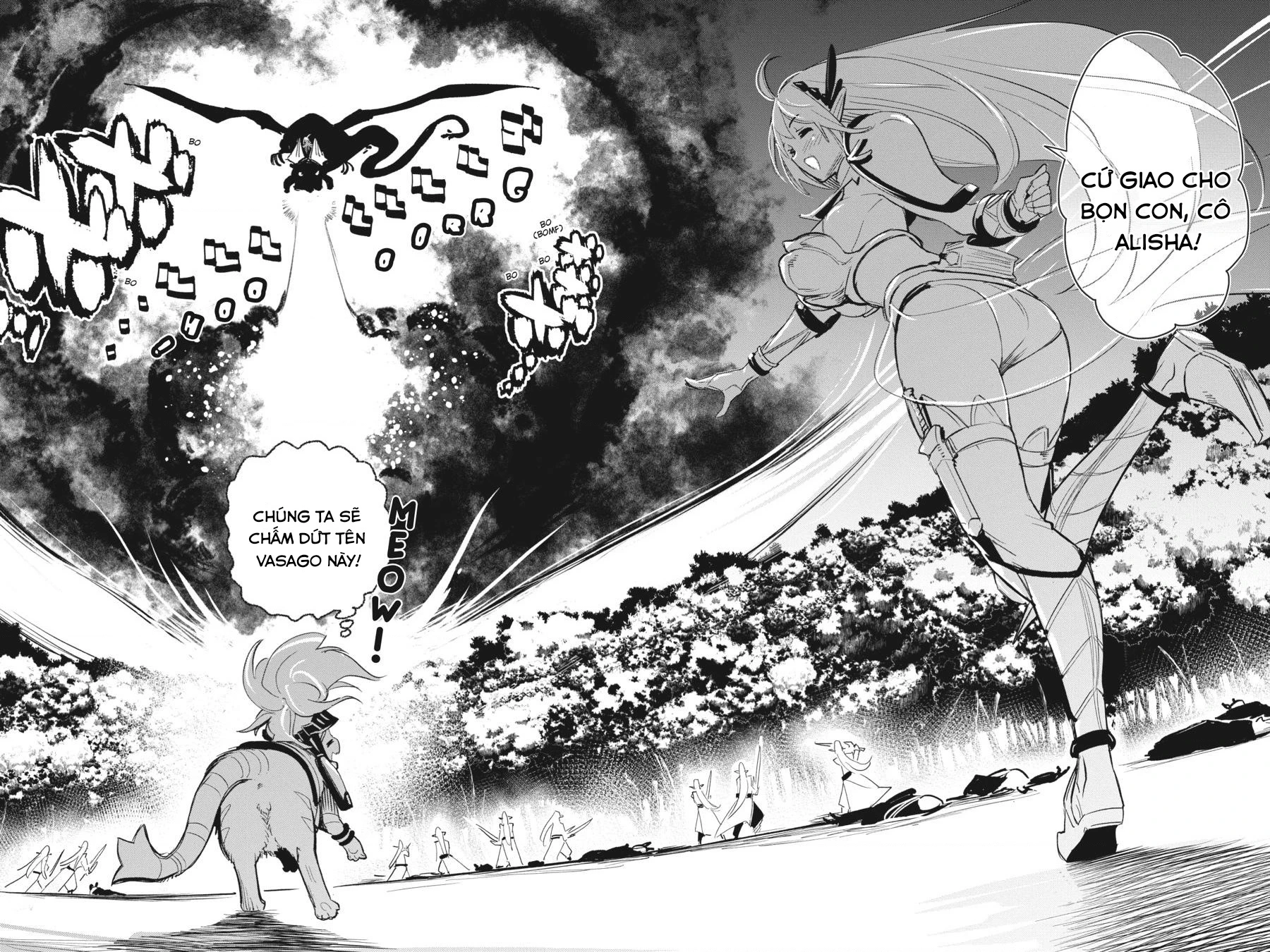 "Behemoth" Hạng S bị nhầm là mèo và trở thành hiệp sĩ (thú cưng) của nàng Elf Chapter 58 - 13