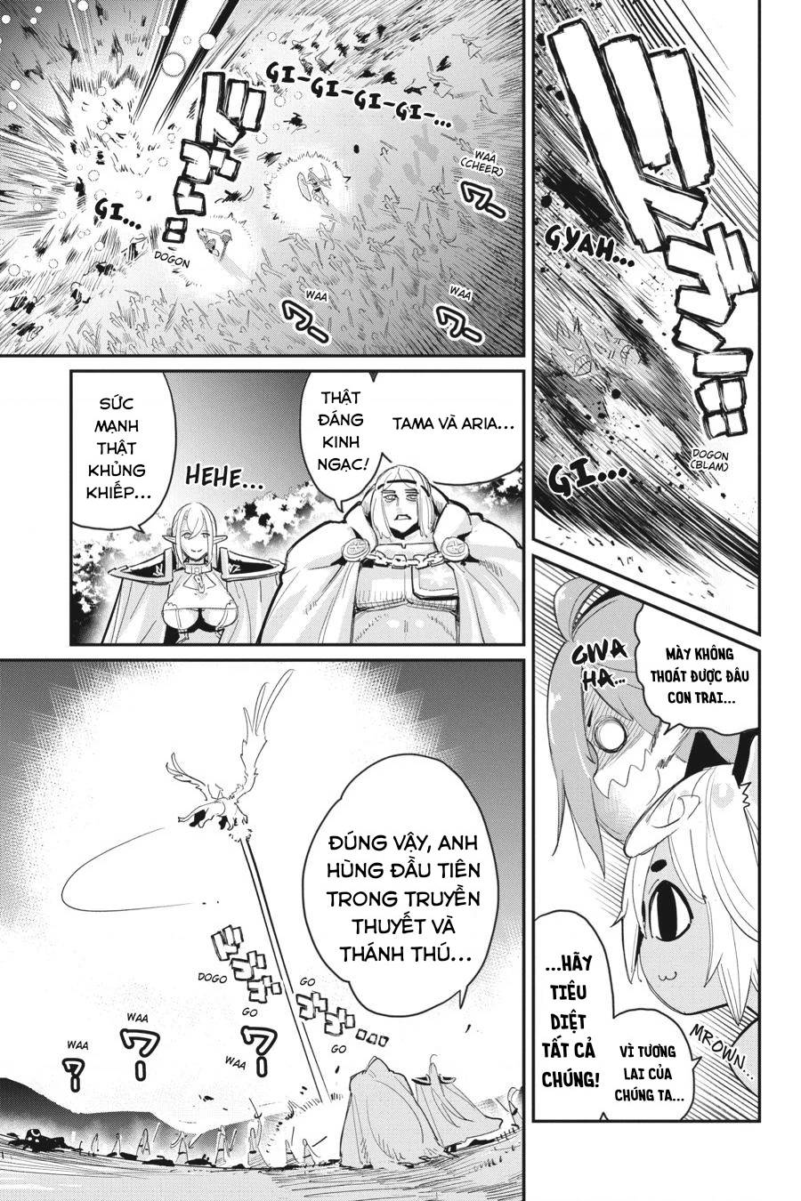 "Behemoth" Hạng S bị nhầm là mèo và trở thành hiệp sĩ (thú cưng) của nàng Elf Chapter 59 - 17