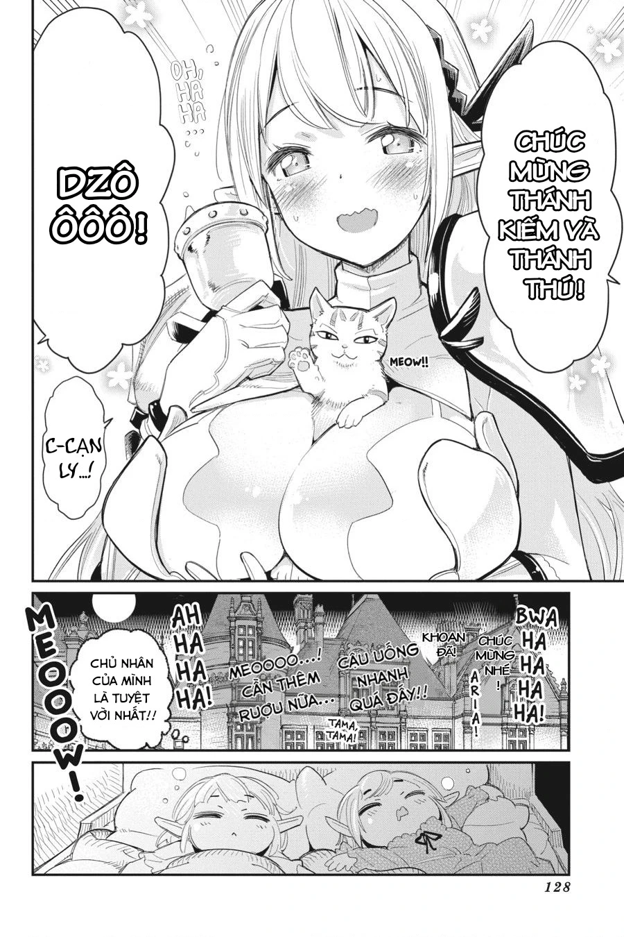 "Behemoth" Hạng S bị nhầm là mèo và trở thành hiệp sĩ (thú cưng) của nàng Elf Chapter 59 - 24