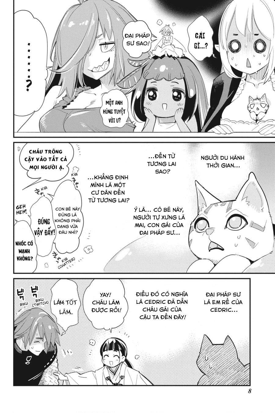 "Behemoth" Hạng S bị nhầm là mèo và trở thành hiệp sĩ (thú cưng) của nàng Elf Chapter 61 - 10