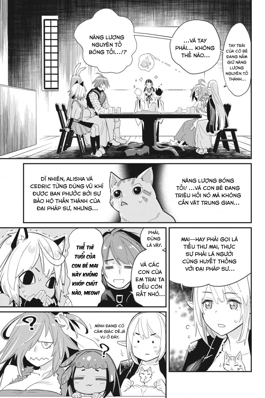 "Behemoth" Hạng S bị nhầm là mèo và trở thành hiệp sĩ (thú cưng) của nàng Elf Chapter 61 - 13