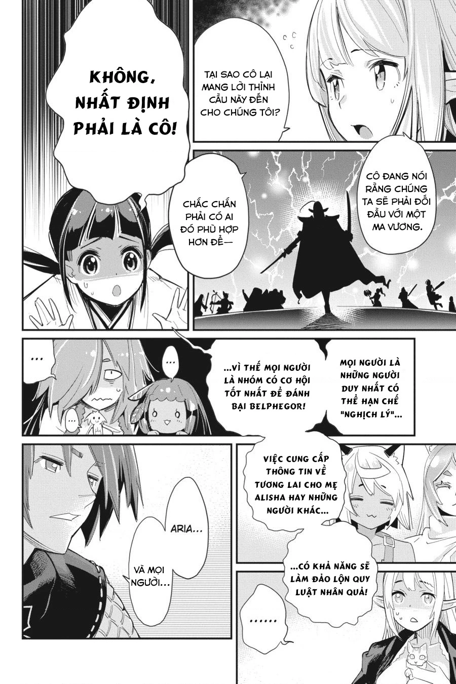 "Behemoth" Hạng S bị nhầm là mèo và trở thành hiệp sĩ (thú cưng) của nàng Elf Chapter 61 - 21