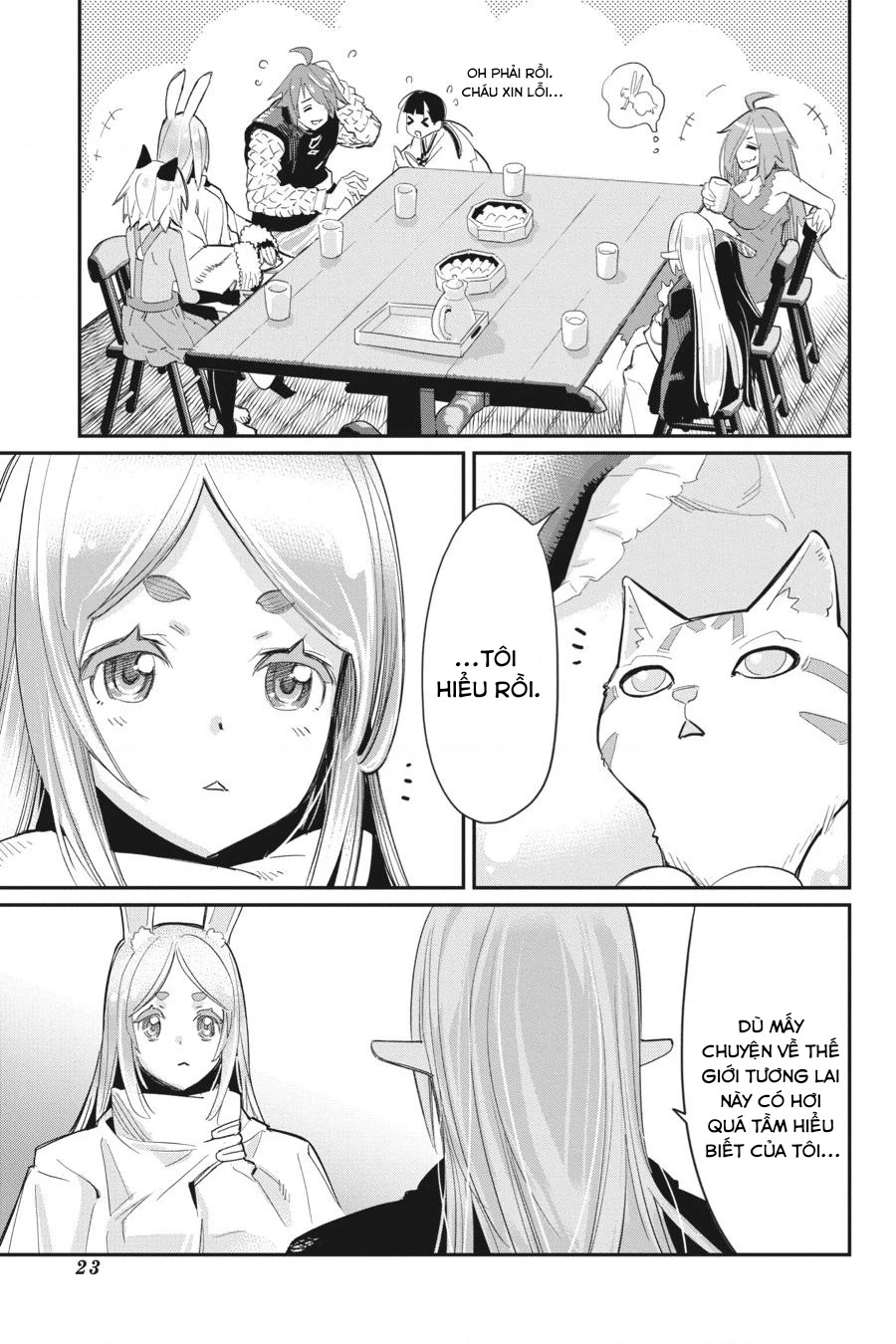 "Behemoth" Hạng S bị nhầm là mèo và trở thành hiệp sĩ (thú cưng) của nàng Elf Chapter 61 - 24